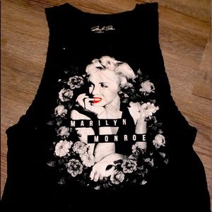 Marilyn Monroe graphic tank